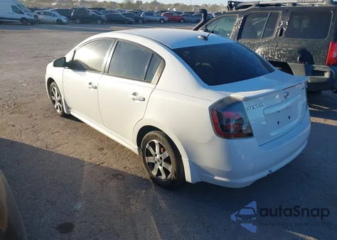 2012 Nissan Sentra 2.0 Sr z USA, uszkodzony, nr VIN 3N1AB6AP5CL689959
